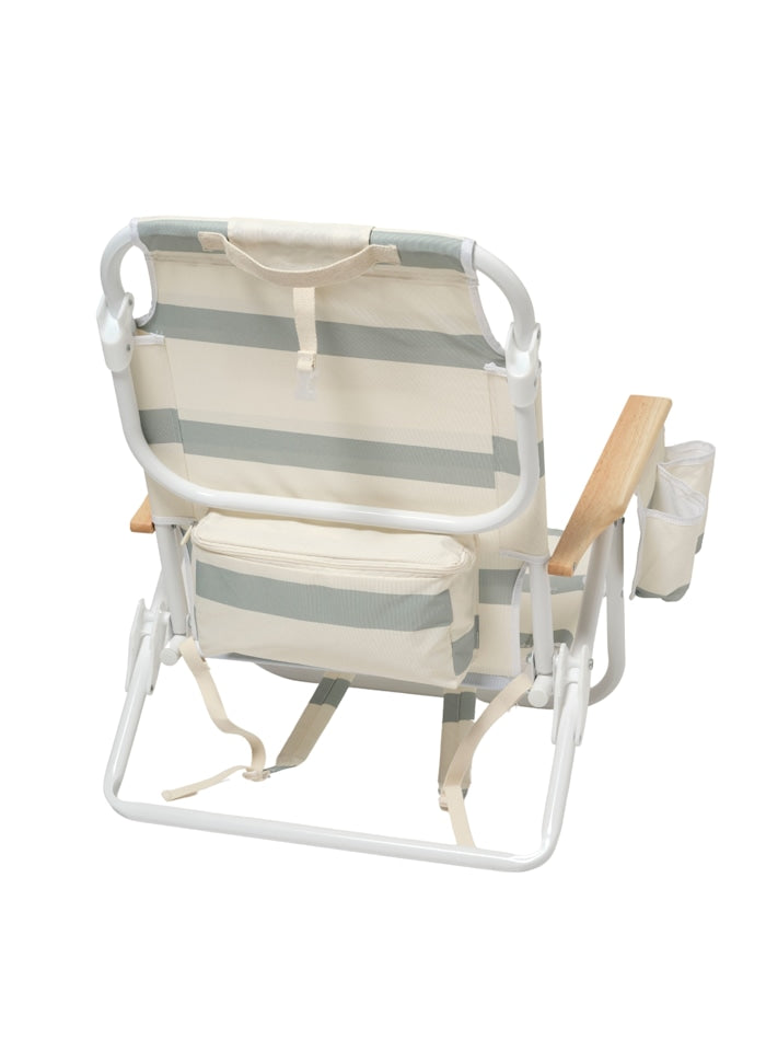 Deluxe Solstol La Palma Sage Stripe