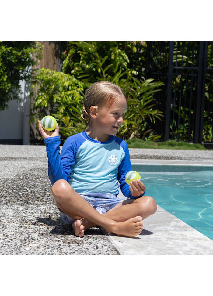 Neoprene Skim Ball Set Tides Out Citrus