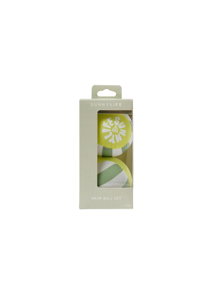 Neoprene Skim Ball Set Tides Out Citrus
