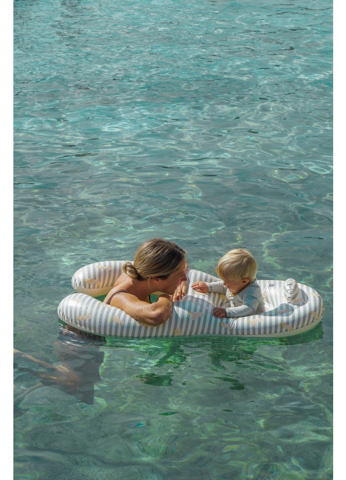 Float Together Baby Seat EU Duck Sage Stripe