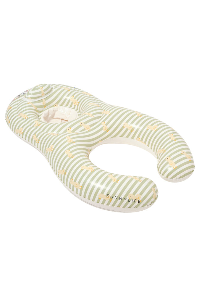 Float Together Baby Seat EU Duck Sage Stripe