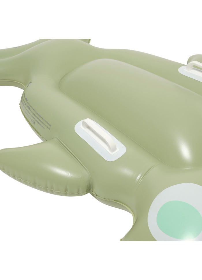 Kids Lie-On Float Salty the Shark Khaki