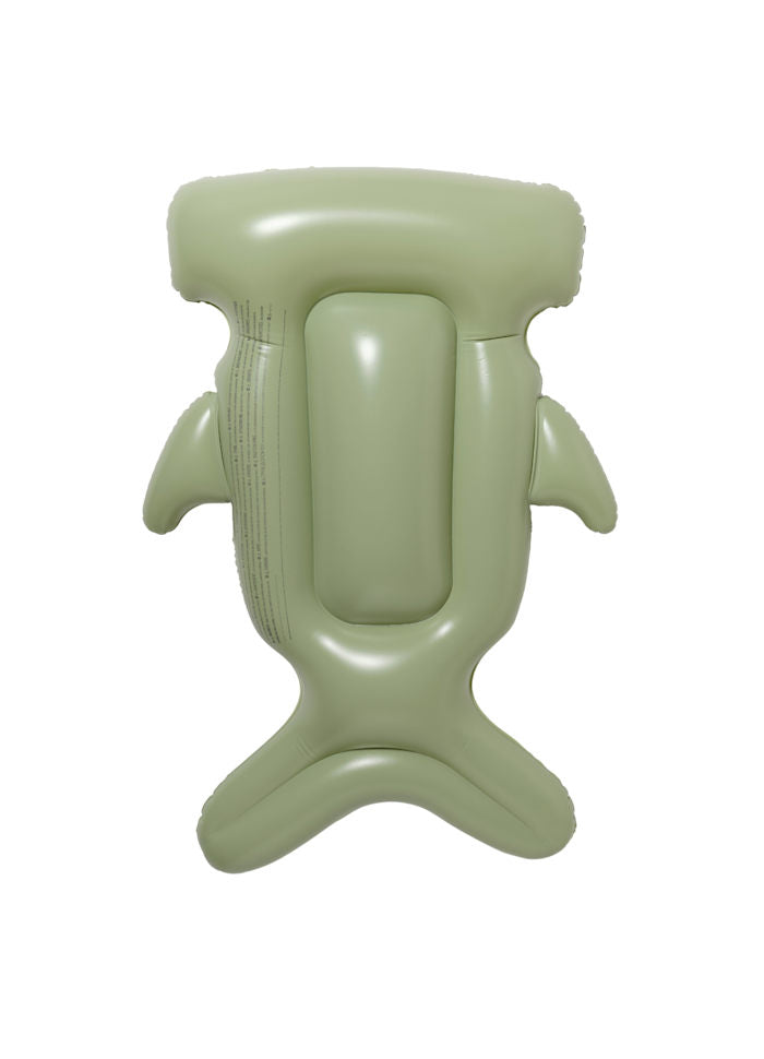 Kids Lie-On Float Salty the Shark Khaki