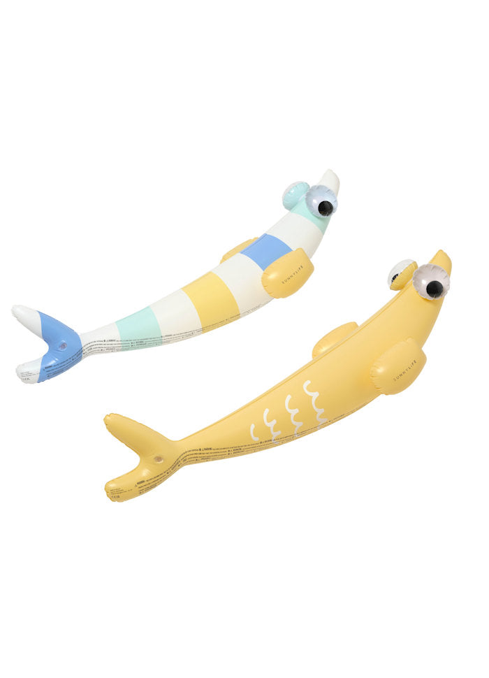 Uppblåsbar Noodle Finn the Fish 2-pack