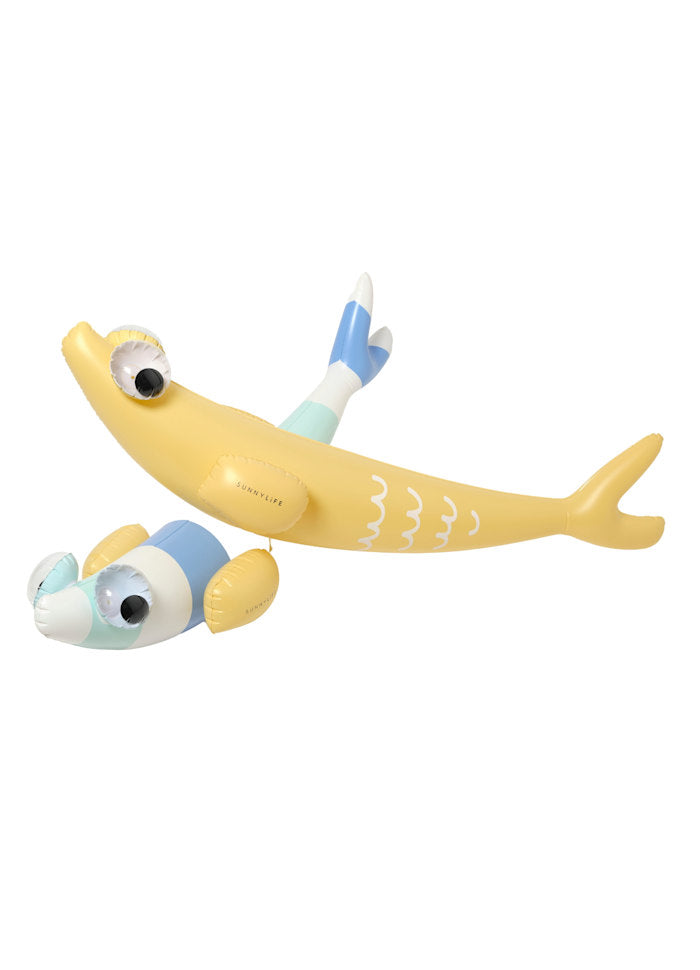 Uppblåsbar Noodle Finn the Fish 2-pack