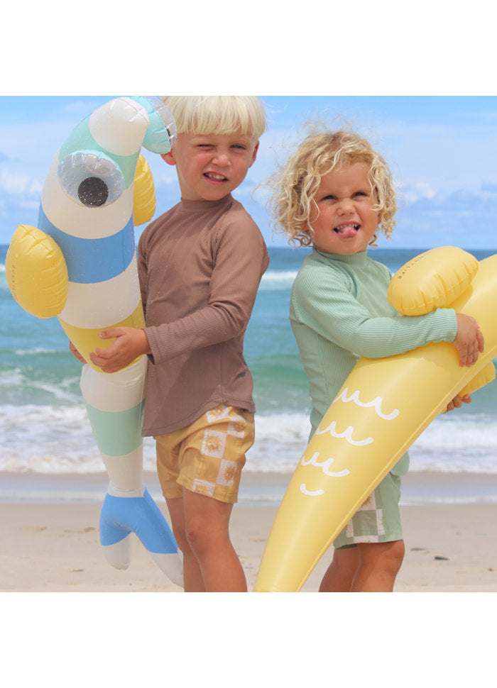 Uppblåsbar Noodle Finn the Fish 2-pack