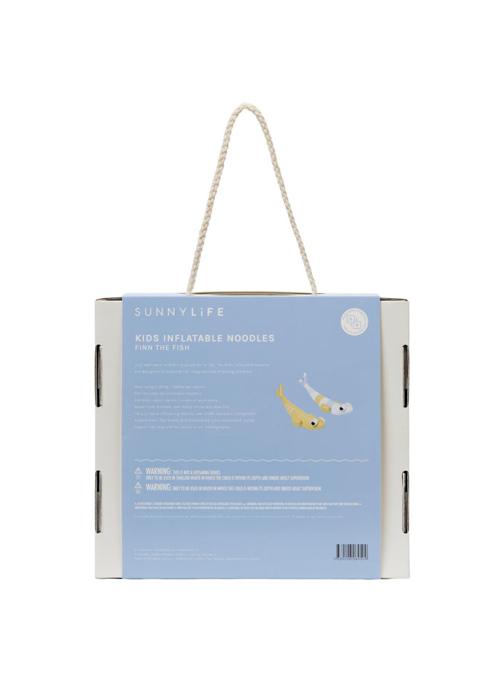 Uppblåsbar Noodle Finn the Fish 2-pack