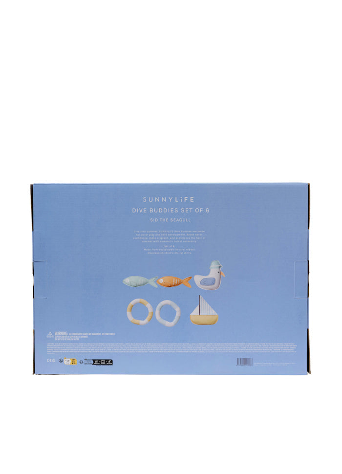 Dive Buddies Sid the Seagull 6-pack