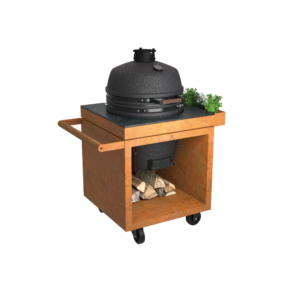 OFYR Kamado Table Corten 75 PRO+ CD